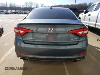 2016 Hyundai Sonata Sport with VIN 5NPE34AF6GH349300, listed as a Copart auction lot 49440105 with 97,571 mi miles and Salvage Title. Bid and sale history available at carsss.com. Image 6.
