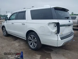 2020 Ford Expedition Max Platinum z VIN 1FMJK1MT1LEB00801, wystawiony jako IAAI lot #42441525 z przebiegiem 40 193 mil mil oraz . Historia ofert i sprzedaży dostępna na DreamBid. Obrazek 3.