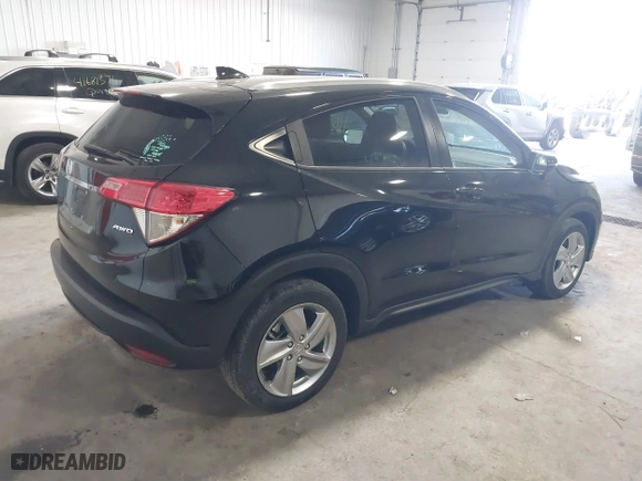 2020 Honda HR-V EX with VIN 3CZRU6H59LM737305, listed as a IAAI auction lot 41679197 with 76,670 mi miles. Bid and sale history available at carsss.com. Image 4.