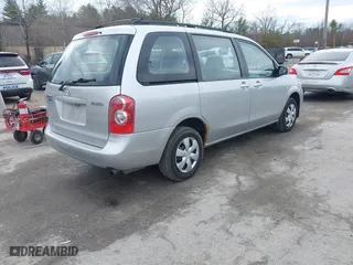 2006 Mazda MPV LX with VIN JM3LW28A360568523, listed as a IAAI auction lot 41957783 with 151,606 mi miles. Bid and sale history available at carsss.com. Image 4.