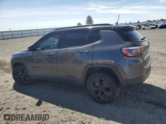 2020 Jeep Compass Latitude z VIN 3C4NJDBB2LT161837, wystawiony jako Copart lot #57730035 z przebiegiem 37 689 mil mil oraz Szkoda całkowita • Salvage title. Historia ofert i sprzedaży dostępna na DreamBid. Obrazek 2.