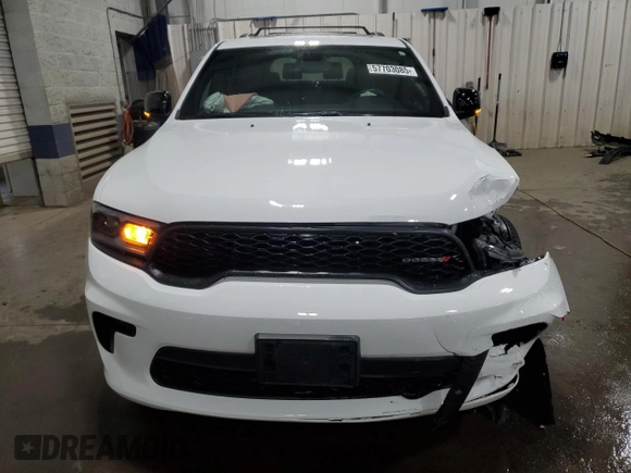 2021 Dodge Durango GT Plus with VIN 1C4RDJDG0MC521376, listed as a Copart auction lot 57703085 with 32,492 mi miles and Salvage title. Bid and sale history available at DreamBid. Image 5.