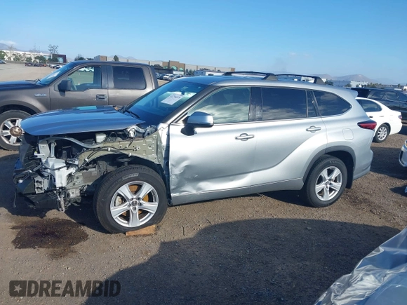 2020 Toyota Highlander LE with VIN 5TDZZRAH6LS500736, listed as a IAAI auction lot 41794879 with 72,345 mi miles and . Bid and sale history available at DreamBid. Image 15.