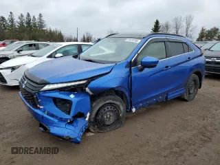 2022 Mitsubishi Eclipse Cross LE z VIN JA4ATVAA0NZ600708, wystawiony jako Copart lot #51675785 z przebiegiem 62 349 mil mil oraz Czysty tytuł • Clean title. Historia ofert i sprzedaży dostępna na DreamBid. Obrazek 1.
