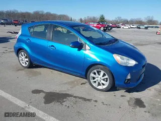 2013 Toyota Prius c One with VIN JTDKDTB32D1055135, listed as a IAAI auction lot 41889844 with 98,220 mi miles. Bid and sale history available at carsss.com. Image 1.
