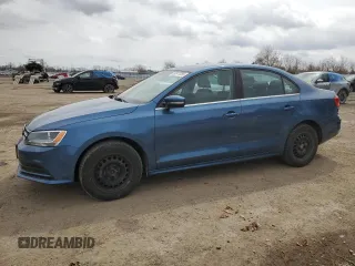 2015 Volkswagen Jetta Sedan 2.0L S with VIN 3VW2K7AJXFM281858, listed as a Copart auction lot 50977295 with 46,040 mi miles and Clean Title. Bid and sale history available at carsss.com. Image 1.