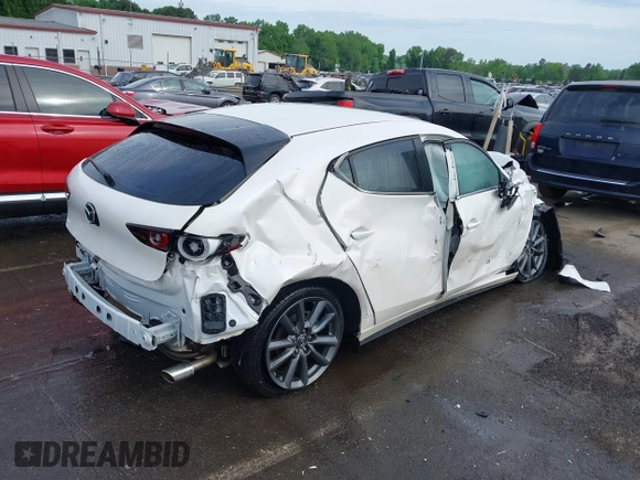 2023 Mazda 3 S Select with VIN JM1BPAKM9P1604211, listed as a IAAI auction lot 42093424 with Not provided miles and . Bid and sale history available at DreamBid. Image 4.