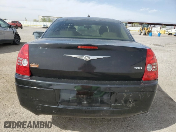 2008 Chrysler 300 LX with VIN 2C3KA43R18H183217, listed as a Copart auction lot 51337215 with 91,659 mi miles and Salvage Title. Bid and sale history available at carsss.com. Image 6.