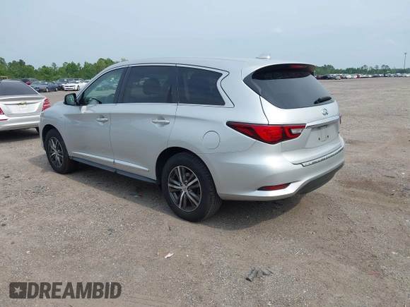 2020 Infiniti QX60 Luxe z VIN 5N1DL0MN9LC528083, wystawiony jako IAAI lot #42414461 z przebiegiem 87 812 mil mil oraz . Historia ofert i sprzedaży dostępna na DreamBid. Obrazek 3.