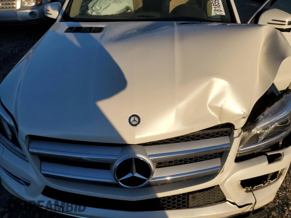 2016 Mercedes-Benz GL with VIN 4JGDF6EE2GA641769, listed as a Copart auction lot 81859134 with 156,473 mi miles and Salvage Title. Bid and sale history available at carsss.com. Image 12.