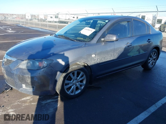 2007 Mazda 3 i Touring with VIN JM1BK32F471662609, listed as a IAAI auction lot 41658970 with 132,786 mi miles and . Bid and sale history available at DreamBid. Image 2.