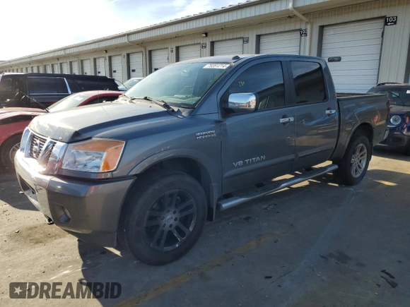 2013 Nissan Titan SV with VIN 1N6AA0EC9DN311176, listed as a Copart auction lot 79391214 with 99,085 mi miles and Salvage title. Bid and sale history available at DreamBid. Image 1.