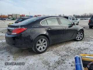 2012 Buick Regal Premium 1 with VIN 2G4GS5EK8C9112440, listed as a Copart auction lot 41832215 with 155,095 mi miles and Salvage Title. Bid and sale history available at carsss.com. Image 3.
