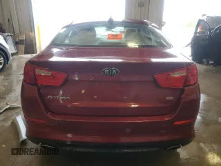 2015 Kia Optima LX with VIN 5XXGM4A72FG515417, listed as a Copart auction lot 59736425 with 96,281 mi miles and Non repairable. Bid and sale history available at DreamBid. Image 6.