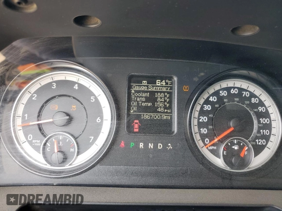 2016 Ram 1500 Express z VIN 3C6RR6KT8GG270002, wystawiony jako Copart lot #83367064 z przebiegiem 186 700 mil mil oraz Szkoda całkowita • Salvage title. Historia ofert i sprzedaży dostępna na DreamBid. Obrazek 9.