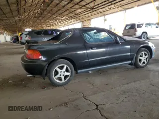 1997 Honda del Sol Si with VIN JHMEH6265VS005885, listed as a Copart auction lot 43037075 with 86,665 mi miles and Salvage Title. Bid and sale history available at carsss.com. Image 3.