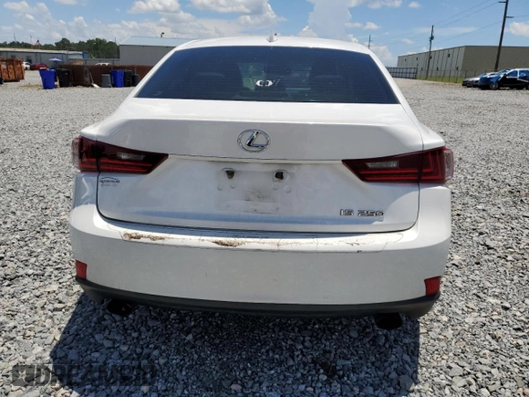 2014 Lexus IS 250 with VIN JTHBF1D22E5024186, listed as a Copart auction lot 61187265 with 261,266 mi miles and Salvage title. Bid and sale history available at DreamBid. Image 6.