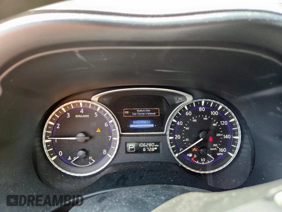 2019 Infiniti QX60 Luxe with VIN 5N1DL0MN9KC525893, listed as a Copart auction lot 63218895 with 106,280 mi miles and Salvage title. Bid and sale history available at DreamBid. Image 9.