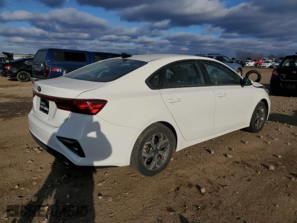 2021 Kia Forte LXS with VIN 3KPF24AD0ME270050, listed as a Copart auction lot 41378025 with 66,302 mi miles and Salvage Title. Bid and sale history available at carsss.com. Image 3.
