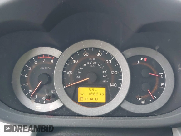 2009 Toyota RAV4 with VIN 2T3ZF31VX9W004406, listed as a IAAI auction lot 42320558 with 186,276 mi miles and . Bid and sale history available at DreamBid. Image 7.