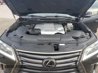 2019 Lexus LX 570 with VIN JTJHY7AX0K4292290, listed as a Copart auction lot 55386945 with 29,271 mi miles and Salvage Title. Bid and sale history available at DreamBid. Image 12.