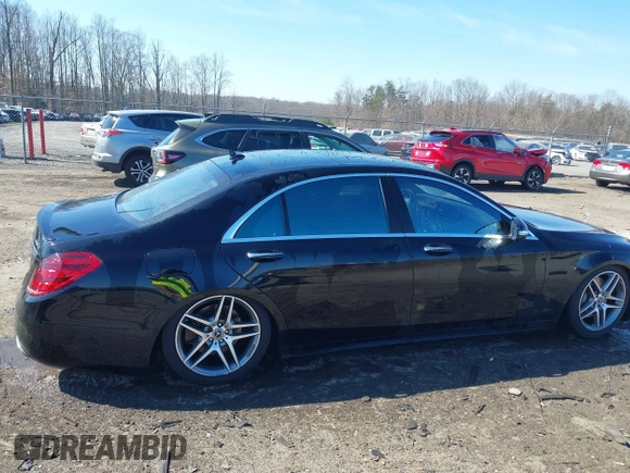 2018 Mercedes-Benz S 560 with VIN WDDUG8GB3JA411008, listed as a IAAI auction lot 41669135 with 65,649 mi miles and . Bid and sale history available at carsss.com. Image 14.