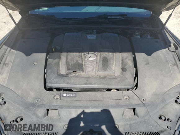 2018 Lexus LS 500 with VIN JTHC51FF4J5000800, listed as a Copart auction lot 54574675 with Not provided miles and Salvage title. Bid and sale history available at DreamBid. Image 11.