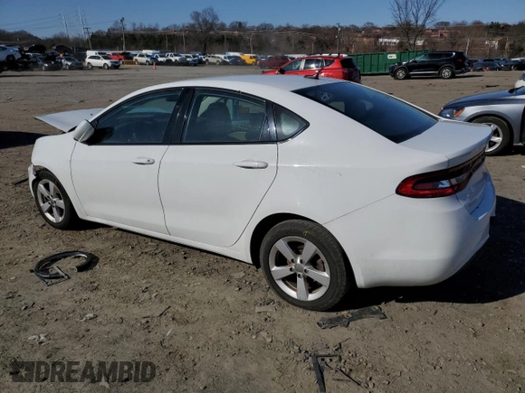 2015 Dodge Dart SXT z VIN 1C3CDFBB4FD221416, wystawiony jako Copart lot #48238375 z przebiegiem 112 016 mil mil oraz Szkoda całkowita • Salvage title. Historia ofert i sprzedaży dostępna na DreamBid. Obrazek 2.
