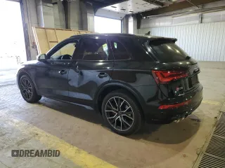 2021 Audi SQ5 Premium Plus with VIN WA1B4AFY2M2006256, listed as a Copart auction lot 70408134 with 34,866 mi miles and Salvage Title. Bid and sale history available at DreamBid. Image 2.