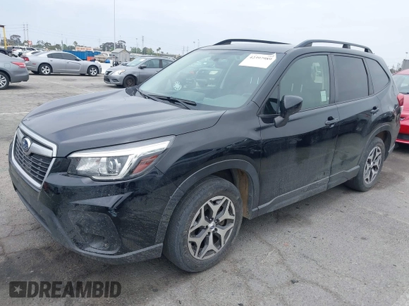 2019 Subaru Forester Premium with VIN JF2SKAGC7KH449156, listed as a IAAI auction lot 42397989 with 99,659 mi miles and . Bid and sale history available at DreamBid. Image 2.