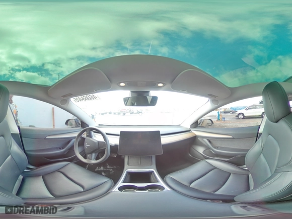 2022 Tesla Model 3 with VIN 5YJ3E1EA9NF332355, listed as a Copart auction lot 46068405 with 58,049 mi miles and Salvage Title. Bid and sale history available at carsss.com. Image 14.