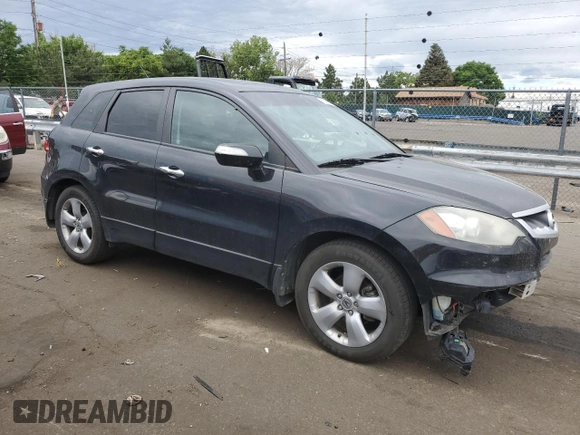 2008 Acura RDX with VIN 5J8TB18238A006207, listed as a Copart auction lot 61285924 with 169,929 mi miles and Salvage Title. Bid and sale history available at DreamBid. Image 4.