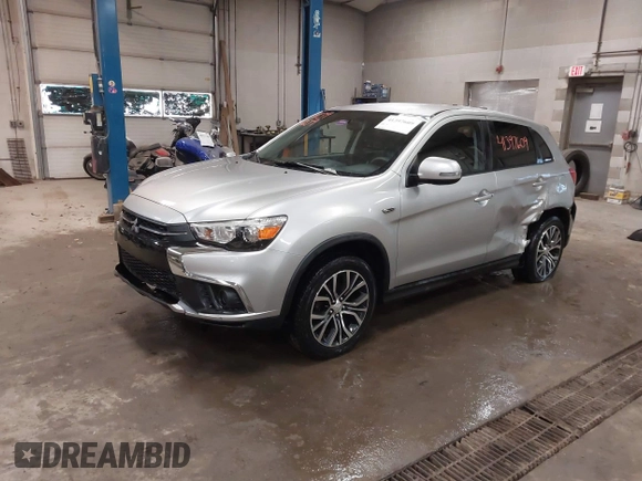 2018 Mitsubishi Outlander Sport ES 2.0 with VIN JA4AR3AU1JU020890, listed as a IAAI auction lot 41397609 with 90,962 mi miles. Bid and sale history available at carsss.com. Image 2.