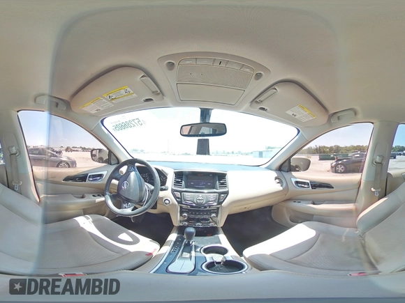 2018 Nissan Pathfinder SV with VIN 5N1DR2MN0JC629021, listed as a Copart auction lot 57286605 with 166,183 mi miles and Salvage title. Bid and sale history available at DreamBid. Image 15.