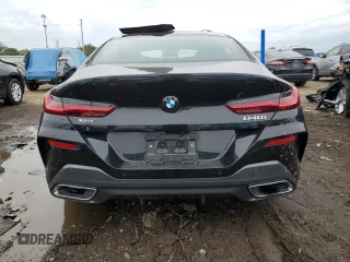 2022 BMW 8 Series 840i with VIN WBAGV4C09NCK23692, listed as a Copart auction lot 72625404 with 10,543 mi miles and Salvage Title. Bid and sale history available at carsss.com. Image 6.
