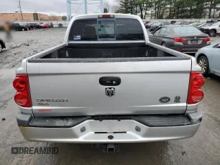 2007 Dodge Dakota SLT with VIN 1D7HW48K37S119907, listed as a Copart auction lot 84241844 with 205,967 mi miles and Clean Title. Bid and sale history available at carsss.com. Image 6.