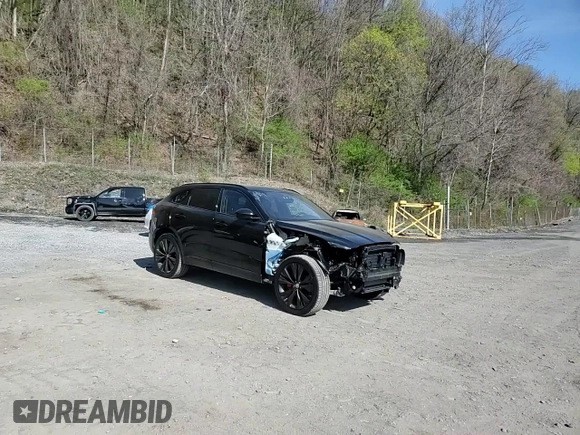 2019 Jaguar F-Pace S with VIN SADCM2FV8KA398771, listed as a Copart auction lot 53560745 with 60,347 mi miles and Salvage Title. Bid and sale history available at DreamBid. Image 15.