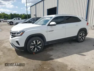 2021 Volkswagen Atlas SE z VIN 1V2DC2CA4MC205249, wystawiony jako Copart lot #52105575 z przebiegiem 54 134 mil mil oraz Szkoda całkowita • Salvage title. Historia ofert i sprzedaży dostępna na DreamBid. Obrazek 1.