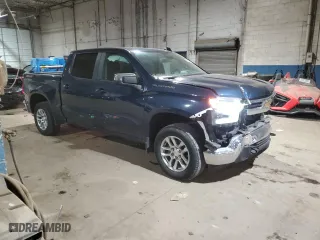 2022 Chevrolet Silverado 1500 LT with VIN 1GCPDKEK0NZ526561, listed as a Copart auction lot 88953555 with 37,733 mi miles and Clean Title. Bid and sale history available at carsss.com. Image 4.