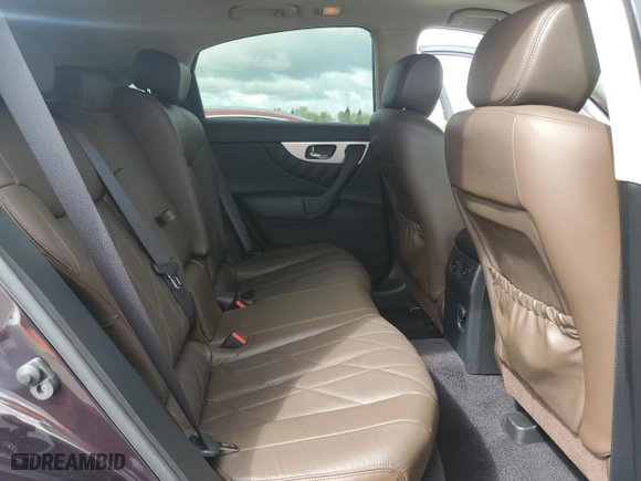 2011 Infiniti FX35 with VIN JN8AS1MW9BM732923, listed as a Copart auction lot 51022215 with 0 mi miles and Salvage Title. Bid and sale history available at carsss.com. Image 11.