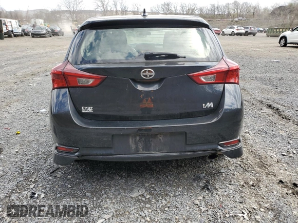 2016 Scion iM with VIN JTNKARJE5GJ521784, listed as a Copart auction lot 53122895 with 144,923 mi miles and Salvage Title. Bid and sale history available at carsss.com. Image 6.