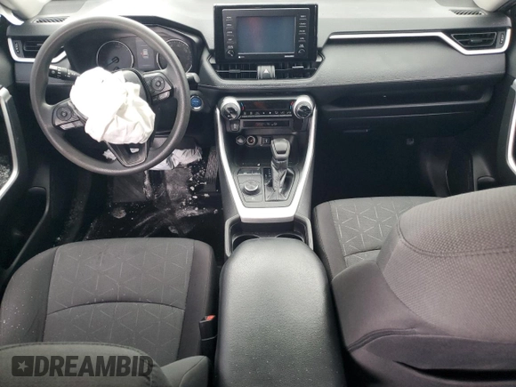2020 Toyota RAV4 Hybrid XLE with VIN 2T3RWRFV0LW076881, listed as a Copart auction lot 45596675 with 212,397 mi miles and Salvage title. Bid and sale history available at DreamBid. Image 14.