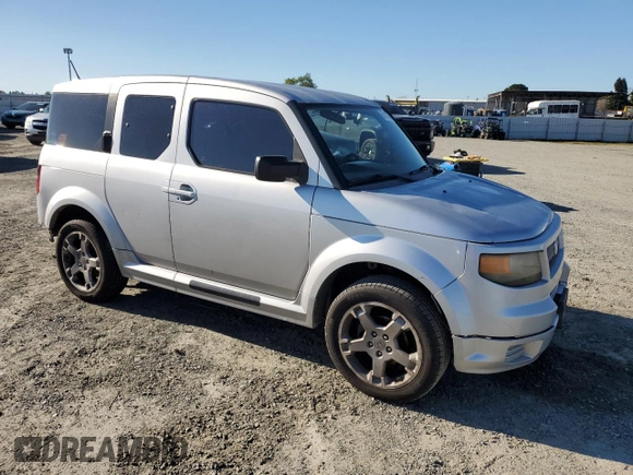 2007 Honda Element SC with VIN 5J6YH18957L001944, listed as a Copart auction lot 50100385 with 300,250 mi miles and Salvage Title. Bid and sale history available at DreamBid. Image 4.