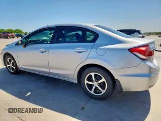 2015 Honda Civic SE z VIN 2HGFB2F72FH515981, wystawiony jako Copart lot #57622265 z przebiegiem 104 254 mil mil oraz Szkoda całkowita • Salvage title. Historia ofert i sprzedaży dostępna na DreamBid. Obrazek 2.