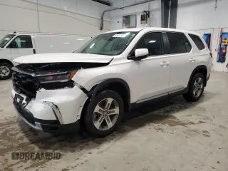 2025 Honda Pilot EX-L с VIN 5FNYG1H42SB096374, выставлен на аукционе Copart как лот 60414105 с пробегом 9 220 миль миль и Списание • Salvage title. История ставок и продаж доступна на DreamBid. Изображение 1.