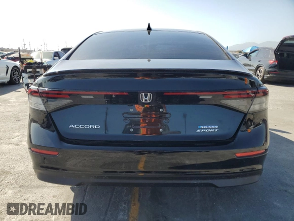 2024 Honda Accord Sport z VIN 1HGCY2F59RA059416, wystawiony jako Copart lot #57873285 z przebiegiem 13 617 mil mil oraz Szkoda całkowita • Salvage title. Historia ofert i sprzedaży dostępna na DreamBid. Obrazek 6.