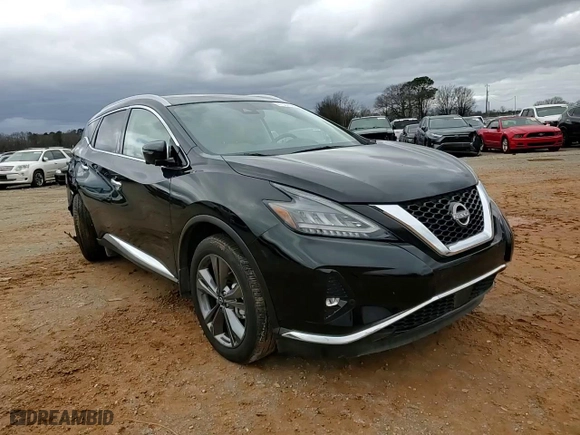 2023 Nissan Murano Platinum with VIN 5N1AZ2DJ5PC127047, listed as a Copart auction lot 47568585 with 14,732 mi miles and Salvage Title. Bid and sale history available at carsss.com. Image 14.