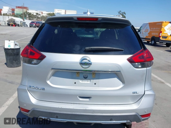 2019 Nissan Rogue SV with VIN 5N1AT2MT1KC788635, listed as a IAAI auction lot 42094964 with 50,431 mi miles and . Bid and sale history available at DreamBid. Image 16.