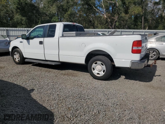 2005 Ford F-150 XL with VIN 1FTVX12525NB79250, listed as a Copart auction lot 80706844 with 145,551 mi miles and Non repairable. Bid and sale history available at DreamBid. Image 2.