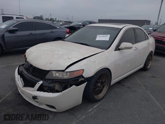 2005 Acura TSX z VIN JH4CL96885C002654, wystawiony jako IAAI lot #42344139 z przebiegiem 175 989 mil mil oraz . Historia ofert i sprzedaży dostępna na DreamBid. Obrazek 2.